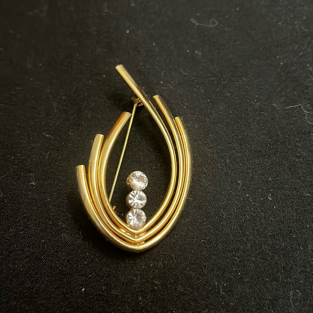Vintage Abstract Brooch